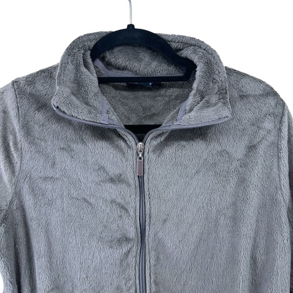 Blue Seven Full Zip Faux Fur long sleeve jacket women’s sz 40 (medium) - Picture 4 of 10